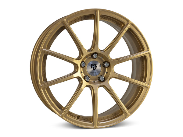 MbDESIGN MF1 9x19 ET 47 5x112 Gold matt lackiert