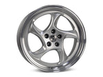 MbDESIGN TURBO 9x19 ET 42 5x114.3 Silber glänzend lackiert Außenbett poliert