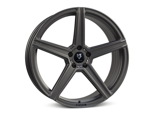 MbDESIGN KV1S 8x21 ET 35 5x114.3 Grau matt lackiert