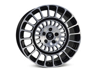 MbDESIGN MSP 8.5x19 ET 50 5x114.3 Schwarz glänzend lackiert Front poliert