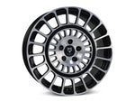 MbDESIGN MSP 8.5x19 ET 45 5x112 Schwarz glänzend lackiert Front poliert