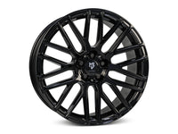 MbDESIGN KV4 7.5x18 ET 45 5x108 Schwarz glänzend lackiert