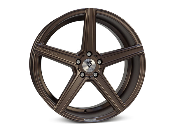 MbDESIGN KV1 9.5x19 ET 20 5x120 Bronze seidenmatt gepulvert