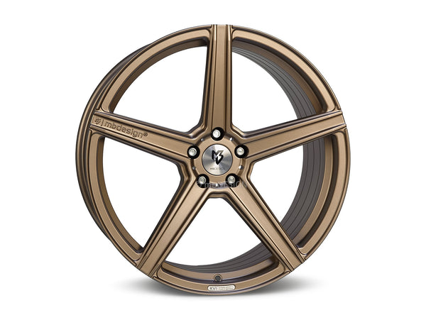 MbDESIGN KV1S 9x21 ET 35 5x112 Bronze hell seidenmatt gepulvert