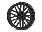 MbDESIGN KV4 9x20 ET 42 5x120 Schwarz stumpfmatt gepulvert