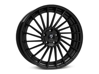 MbDESIGN VR3.2 10.5x20 ET 45 5x120 Stern und Bett Schwarz glänzend lackiert