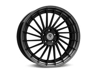 MbDESIGN VR3.2 9x21 ET 25 5x112 Stern Schwarz glänzend lackiert Bett Grau matt lackiert