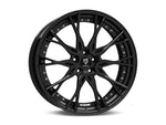 MbDESIGN KV3.2 9x21 ET 28 5x120 Stern und Bett Schwarz glänzend lackiert