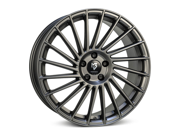MbDESIGN VR3 8.5x19 ET 38 5x120 Grau matt lackiert