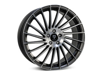 MbDESIGN VR3 8.5x19 ET 35 5x112 Grau matt lackiert Front poliert