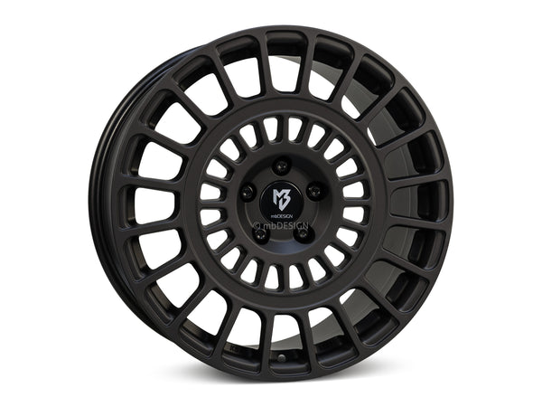 MbDESIGN MSP 8.5x19 ET 45 5x112 Schwarz stumpfmatt gepulvert