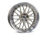 MbDESIGN LV1 7x17 ET 45 5x114.3 Champagner glänzend lackiert. Außenbett poliert