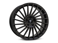 MbDESIGN VR3 8.5x19 ET 30 5x100 Schwarz stumpfmatt gepulvert