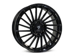 MbDESIGN VR3 8.5x19 ET 38 5x120 Schwarz glänzend lackiert