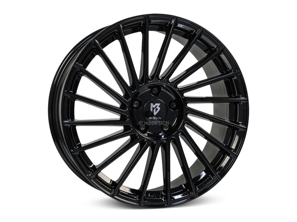 MbDESIGN VR3 8.5x19 ET 38 5x120 Schwarz glänzend lackiert