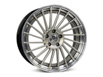 MbDESIGN VR3.2 9x20 ET 42 5x112 Stern Champagner glänzend lackiert Bett Schwarz glänzend poliert