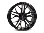 MbDESIGN SF1 10x24 ET 35 5x108 Schwarz glänzend lackiert