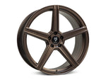 MbDESIGN KV1S 9.5x20 ET 45 5x112 Bronze seidenmatt gepulvert