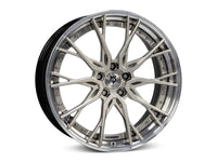 MbDESIGN KV3.2 9x21 ET 25 5x112 Stern Champagner glänzend lackiert Bett Schwarz glänzend poliert