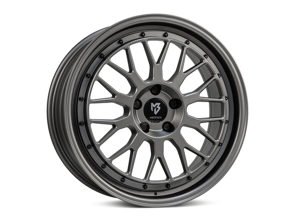 MbDESIGN LV1 8.5x19 ET 42 5x120 Grau matt lackiert