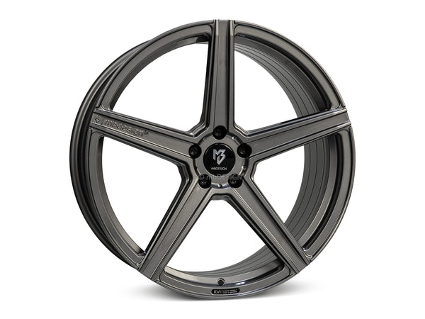 MbDESIGN KV1S 9x21 ET 45 5x130 Grau glänzend lackiert