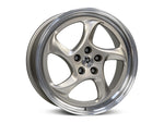 MbDESIGN TURBO 9x19 ET 42 5x114.3 Champagner glänzend lackiert. Außenbett poliert