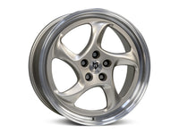 MbDESIGN TURBO 9x19 ET 42 5x114.3 Champagner glänzend lackiert. Außenbett poliert