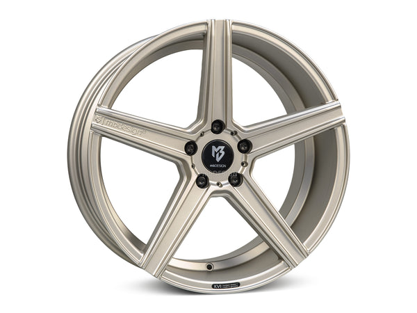 MbDESIGN KV1 9.5x19 ET 45 5x114.3 Champagner matt lackiert