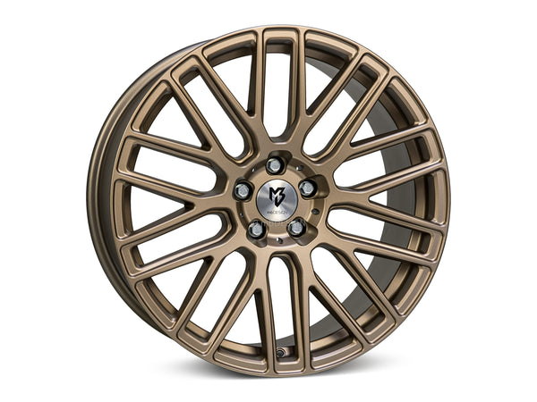 MbDESIGN KV4 8.5x18 ET 55 5x120 Bronze hell seidenmatt gepulvert