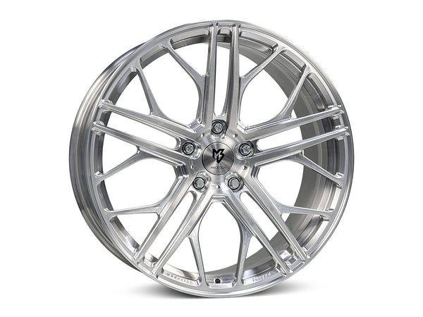 MbDESIGN SF1 10x24 ET 33 5x112 Roh gefräst glänzend versiegelt