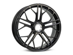 MbDESIGN SF1 12x22 ET 65 ZV Schwarz seidenmatt lackiert