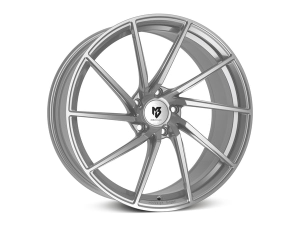 MbDESIGN SF2 9x19 ET 42 5x114.3 Lichtsilber glänzend lackiert