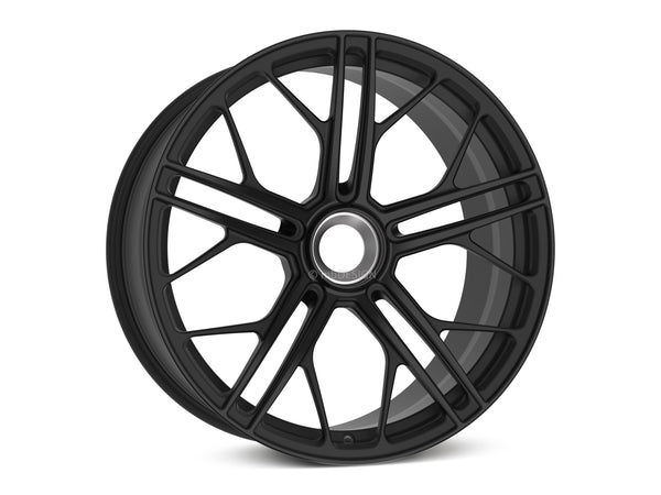 MbDESIGN SF1 11x21 ET 66 ZV Schwarz stumpfmatt gepulvert