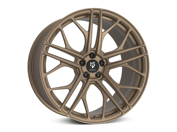 MbDESIGN SF1 9x20 ET 30 5x120 Bronze hell seidenmatt gepulvert