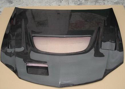 Mitsubishi EVO 8/9 TS A style carbon fiber hood