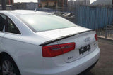 AUDI A6 C7 S6 Design Carbon Diffuser fit for A6 Standard Bumper non Sline 13up