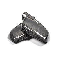 Pair of Carbon Fiber Car Mirror Covers for BMW 3Series E46 7Series E66(Fits: E66 E46 )
