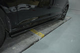 RZ STYLE Carbon Fiber Side Skirts for VW Golf 7R and Rline