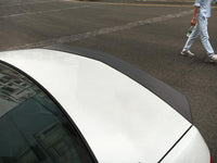 Mercedes Benz E-Class W212 4Dr Sedan V Style Carbon Fiber Trunk Spoiler 10-15