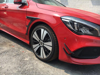 Mercedes Benz CLA AMG Karbonfaser-Frontzierleisten