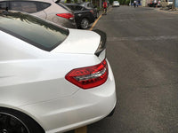 Mercedes Benz E-Class W212 4Dr Sedan V Style Carbon Fiber Trunk Spoiler 10-15