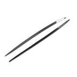 Carbon Fiber Side Skirts Molding Trim for Alfa Romeo Giulia Quadrifoglio Style Sedan 4-Door 2017
