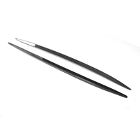 Carbon Fiber Side Skirts Molding Trim for Alfa Romeo Giulia Quadrifoglio Style Sedan 4-Door 2017