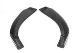 Mercedes Benz CLA Carbon Fiber Front Bumper Splitter Cupwing Winglets Vent Flaps