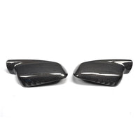 Pair of Carbon Fiber Car Mirror Covers for BMW 3Series E46 7Series E66(Fits: E66 E46 )