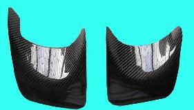 EVO x carbon fiber pipe cover
