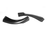 Mercedes Benz CLA Carbon Fiber Front Bumper Splitter Cupwing Winglets Vent Flaps