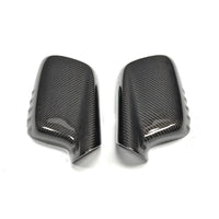 Pair of Carbon Fiber Car Mirror Covers for BMW 3Series E46 7Series E66(Fits: E66 E46 )