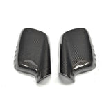 Pair of Carbon Fiber Car Mirror Covers for BMW 3Series E46 7Series E66(Fits: E66 E46 )