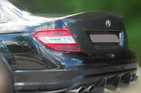 W204 CARBON FIBER TRUNK V trunk C63 C300 C250 for MERCEDES BENZ C63 AMG car only 08-12